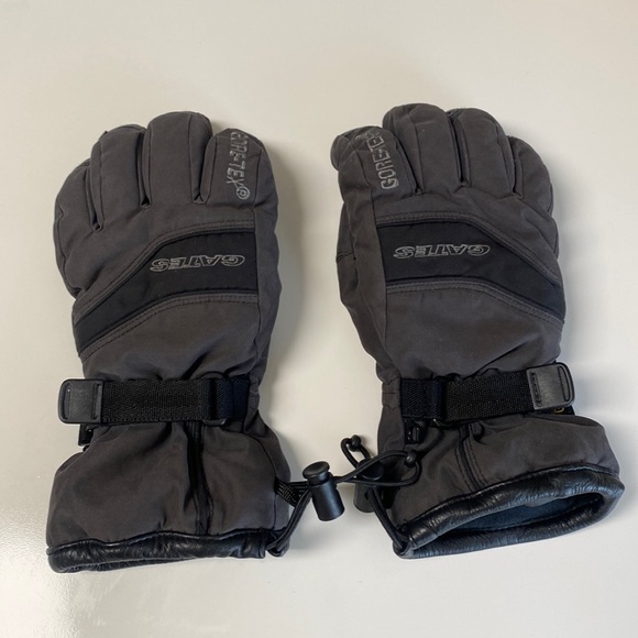 GORE-TEX Gates Palm-Leather Thinsulate Supreme Insulation Gloves - Picture 1 of 9